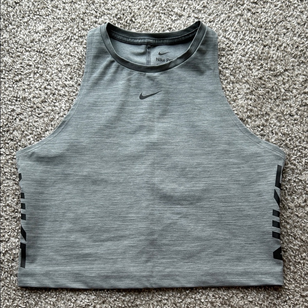 Nike Pro Women's Gray Tank Top